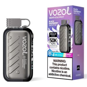 Vozol Gear Ice & Sweet 50000 Black Raspberry Smoothie Flavor