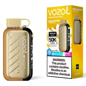Vozol Gear Ice & Sweet 50000 Mango Passion Tangerine Flavor