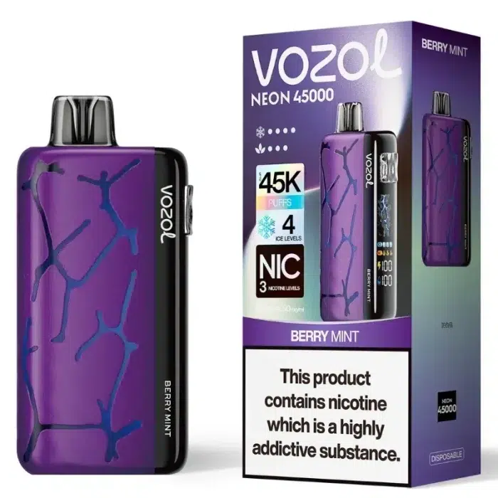 Vozol 45000 Berry Mint - Vozol Finland Vozol 45000 Berry Mint
