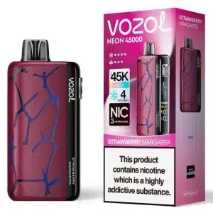 Vozol Neon 45000 Strawberry Margarita -maku - Vozol Finland Vozol Neon 45000 Strawberry Margarita -maku